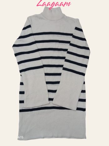 Ladies Half Neck Long Sweaters